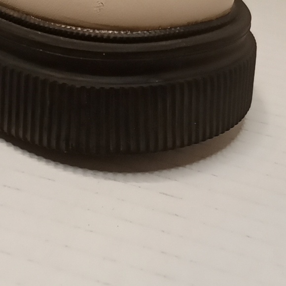 ZARA EUC Leather Heel Lug Sole Ankle Boots Combat Boots Sz 10 - Picture 9 of 9